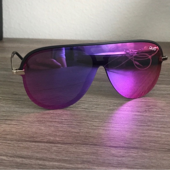 Quay Australia Accessories - Quay pink Purple Gradient Sunglasses Empire 125